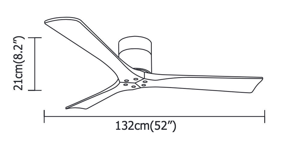 Ventilador Ventus Nogal