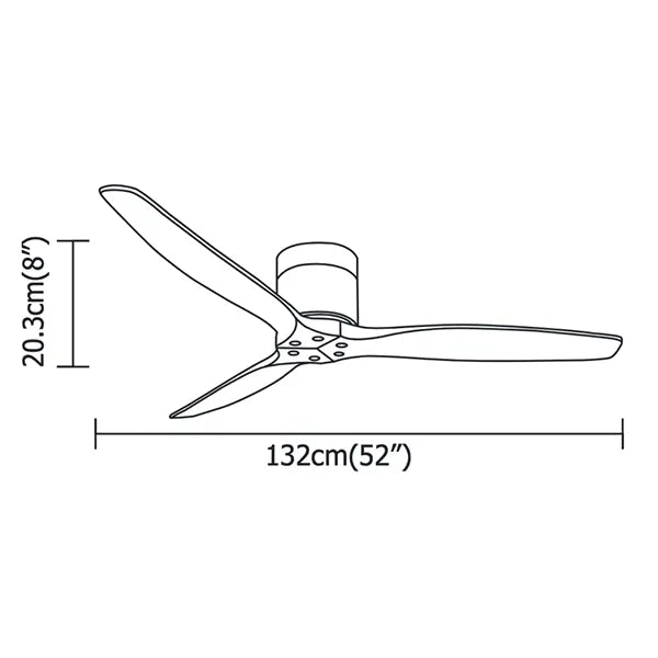Ventilador Aeris Pino